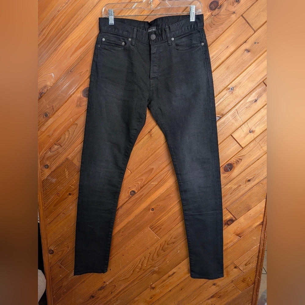 John Elliott Skinny Black Denim Jeans Size 29